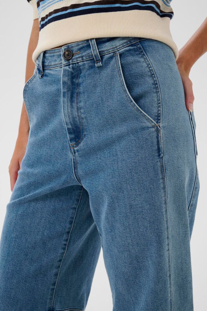 MaudeSZ Jeans - Clear Blue Denim