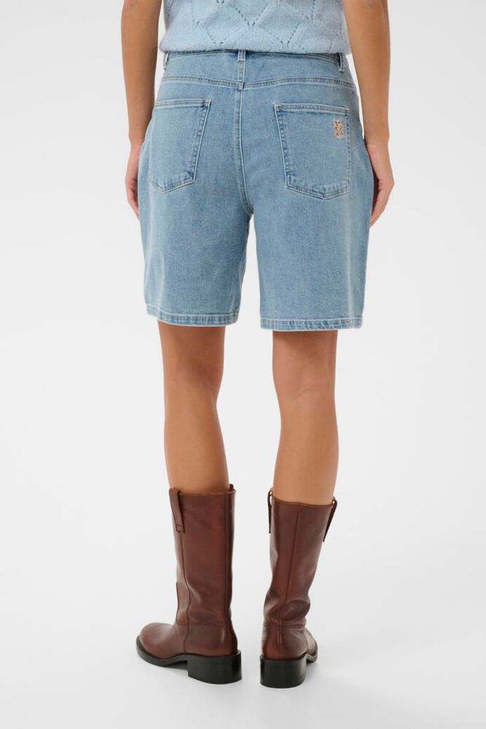 PolinaSZ Jeans Shorts - Light Blue Denim
