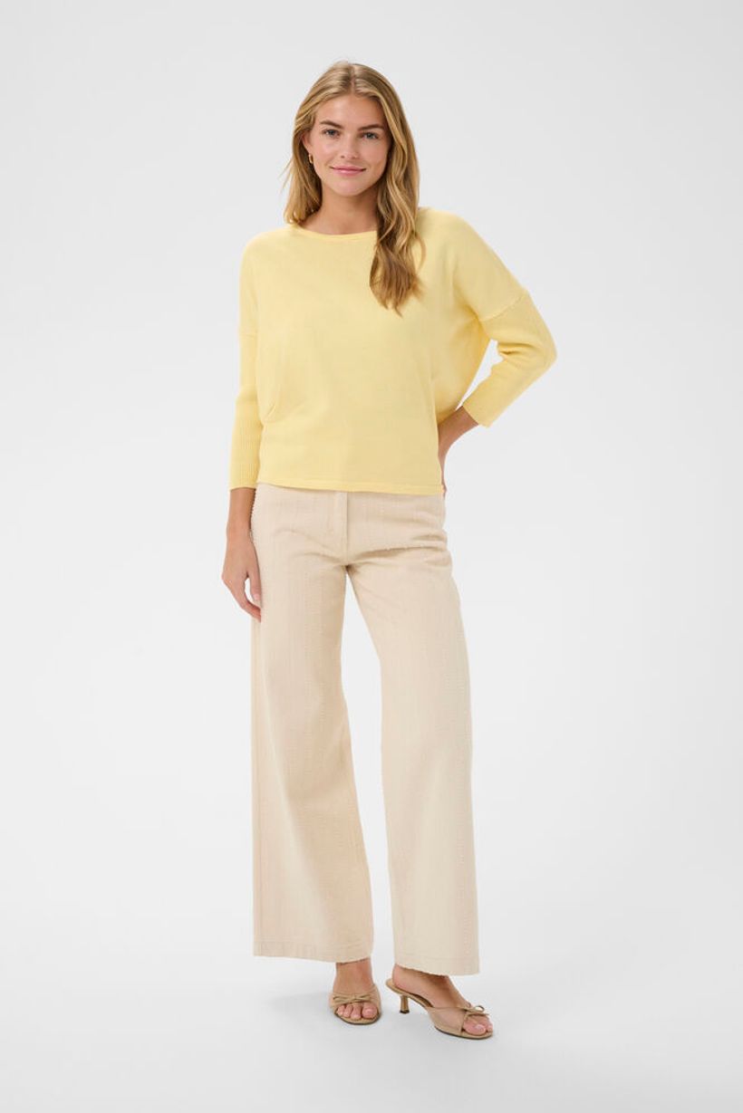 MilaSZ Round Neck Pullover - Pineapple Slice