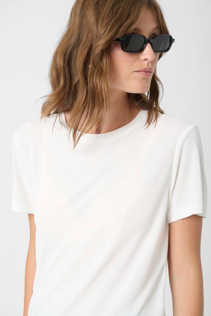 SLColumbine Crew Neck T-Shirt - Broken White