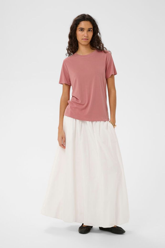 SLColumbine Crew Neck T-Shirt - Ash Rose