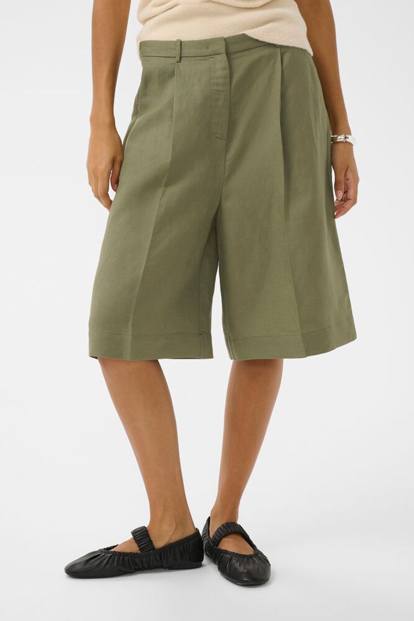 SLRagna Malika Shorts - Dusky Green