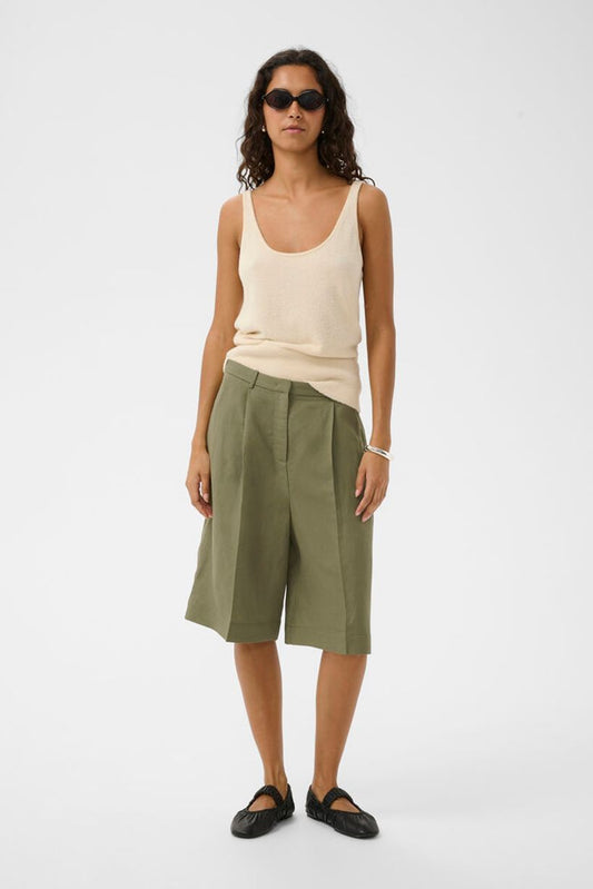 SLRagna Malika Shorts - Dusky Green