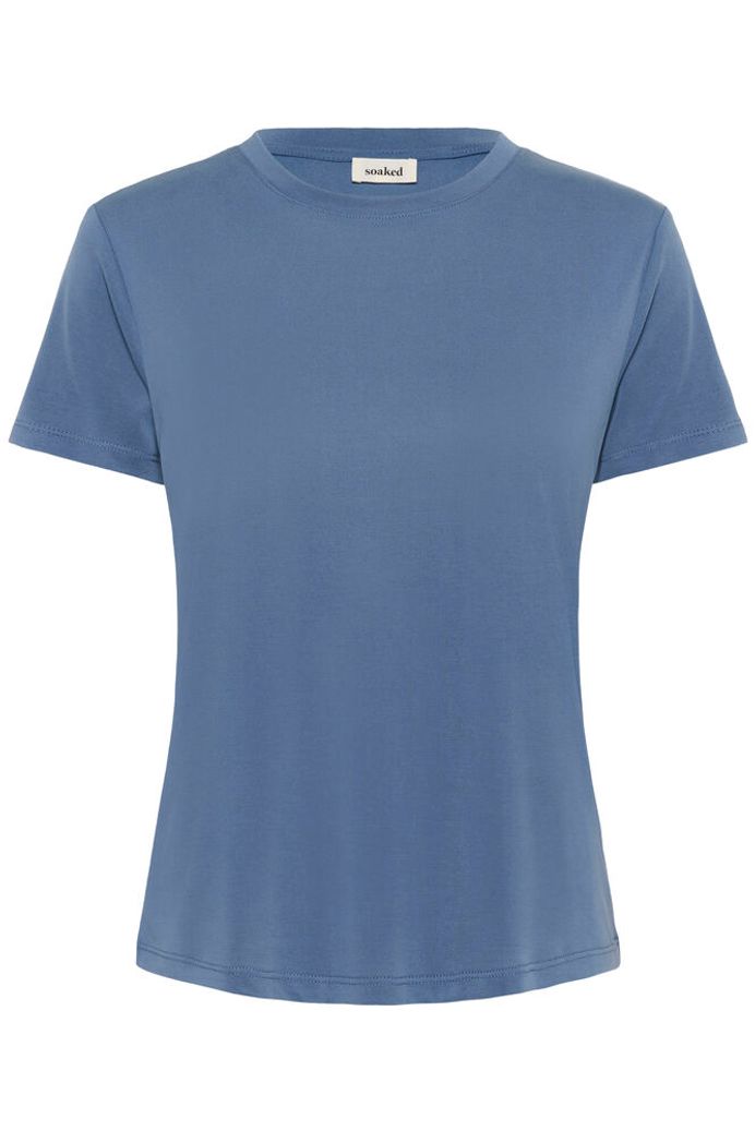 SLColumbine Crew Neck T- Shirt - Bijou Blue