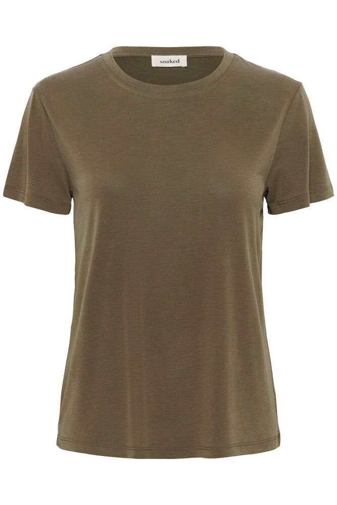 SLColumbine Crew Neck T- Shirt - Tarmac Grey