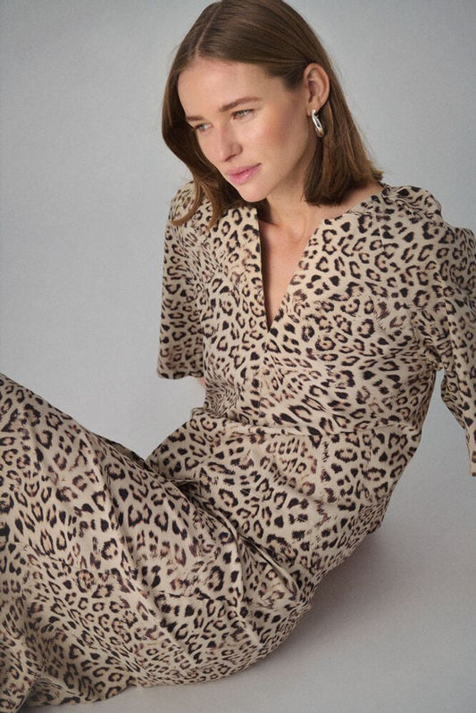 SLJalina Blouse - Leopard Print