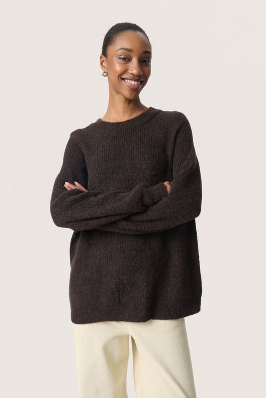 Tuesday Raglan Pullover - Chocolate Torte