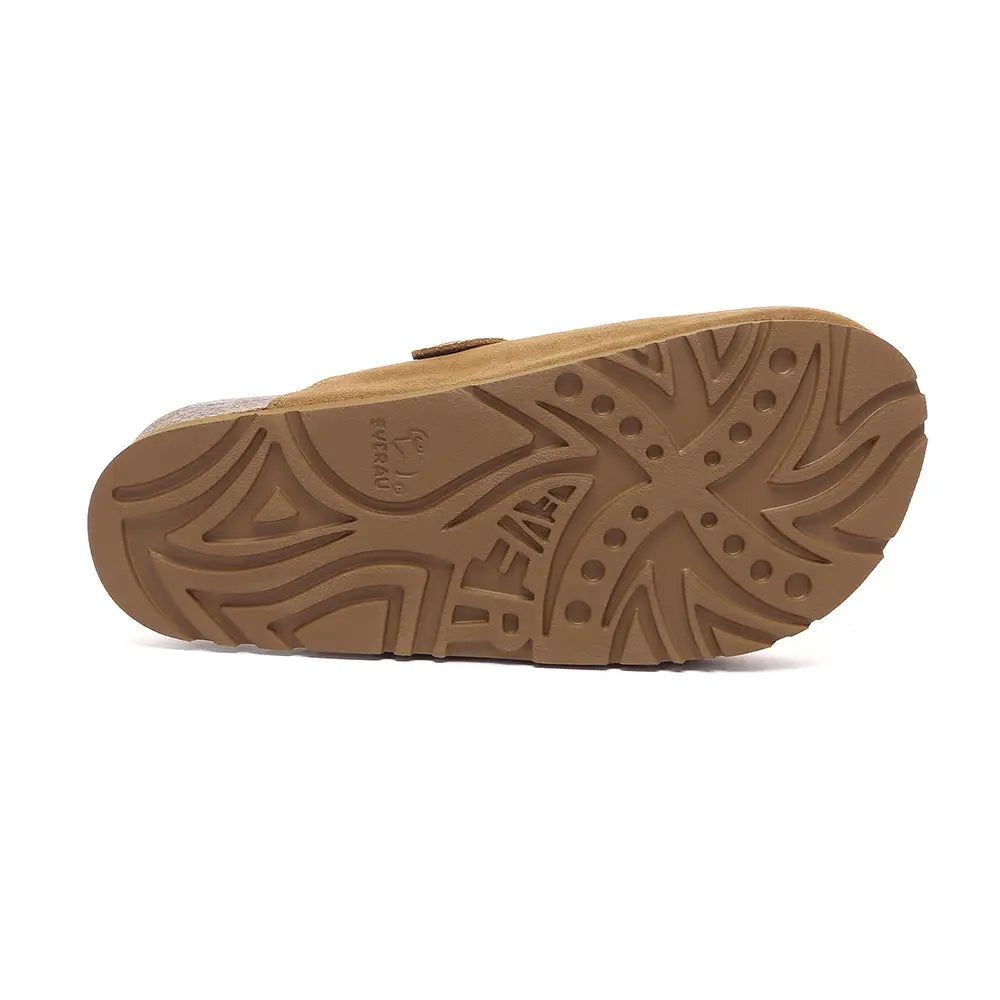 Hazco Sheepskin Clogs - Chestnut