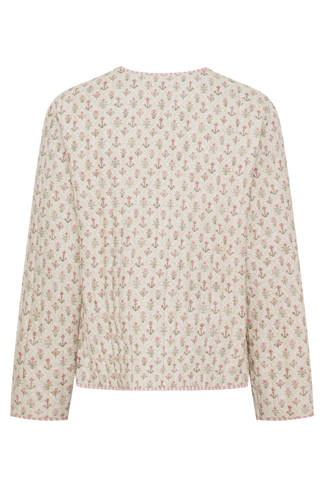 Celine Ditsy Floral Padded Jacket - Pink