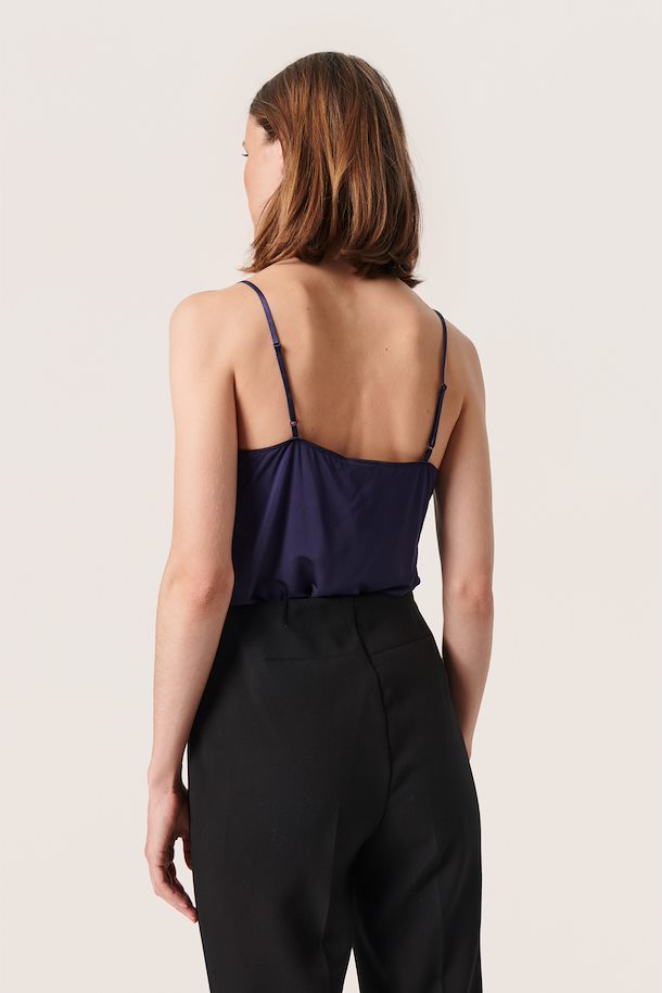 Clara Singlet - Navy