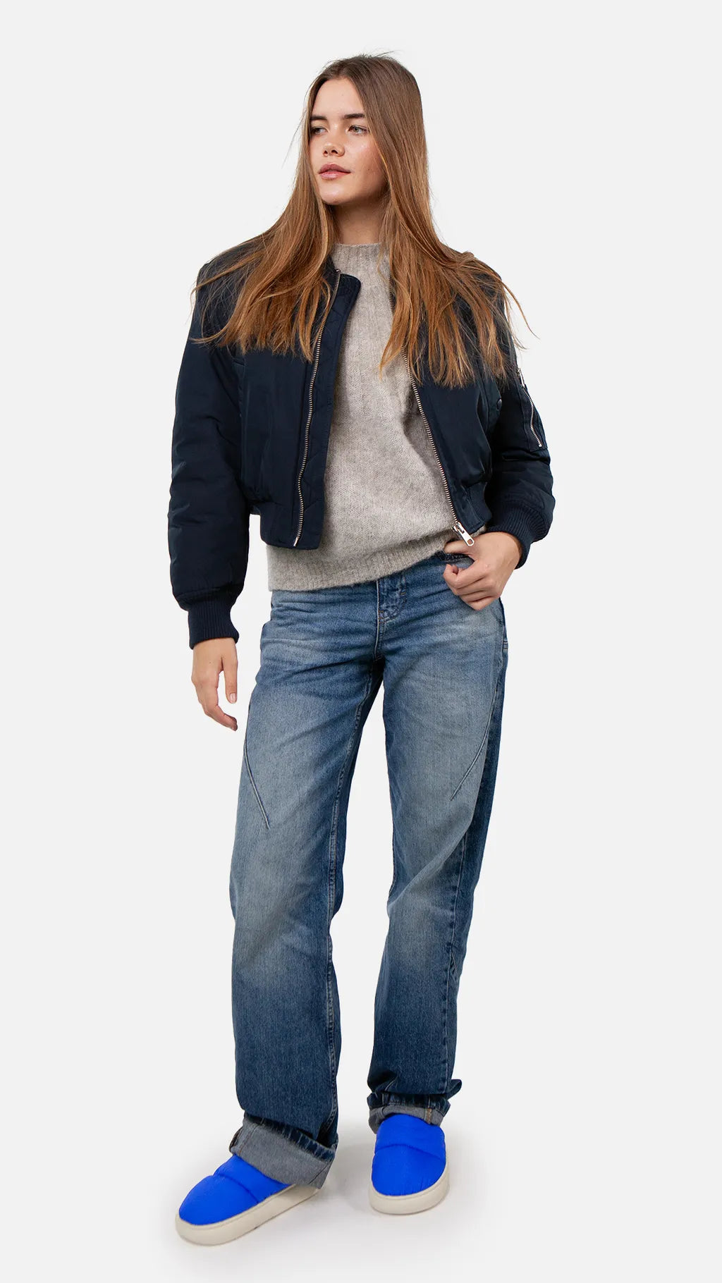 Samuntha Slippers - Blue