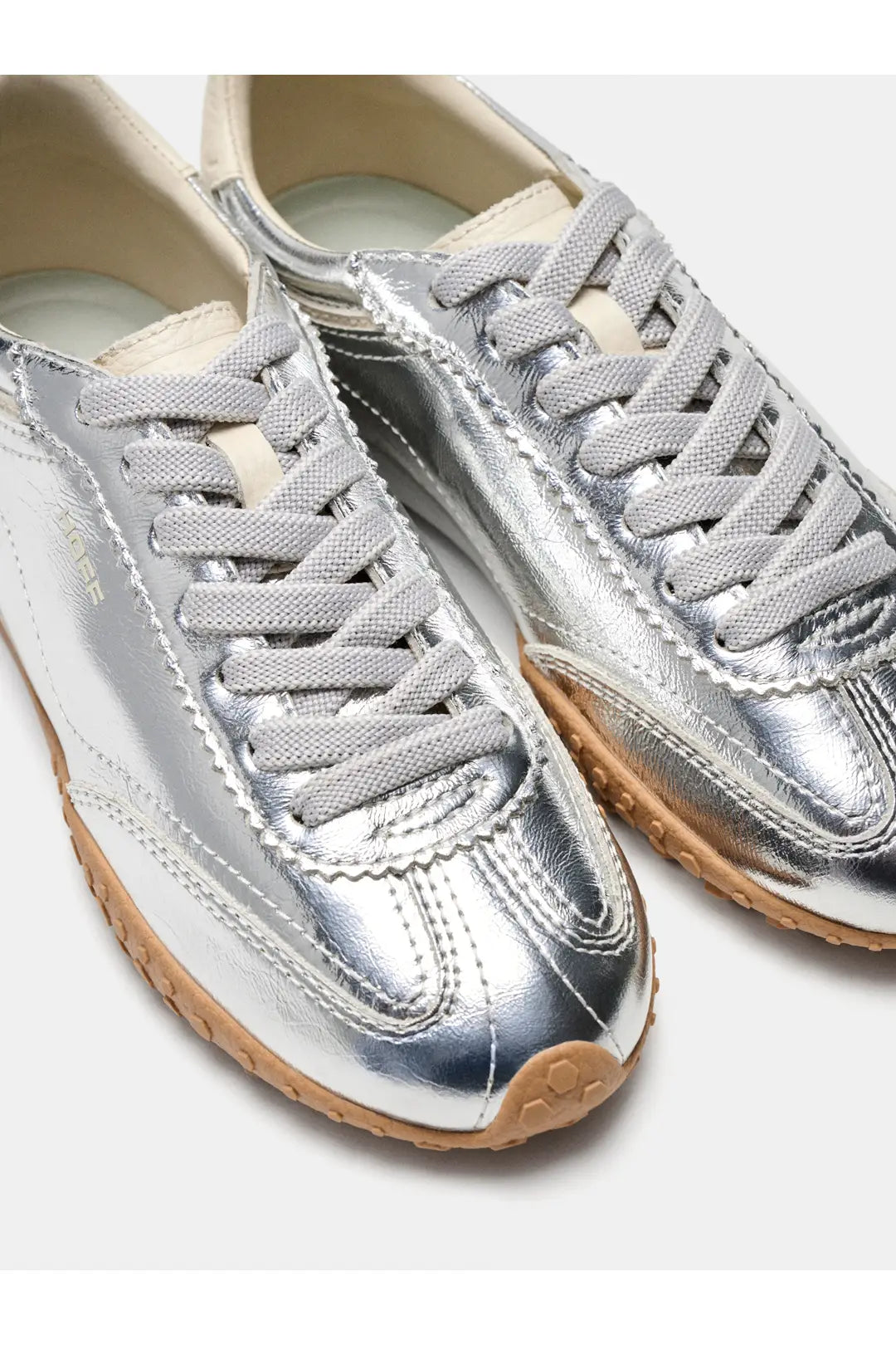 Bridge Metallics Trainers - Silver